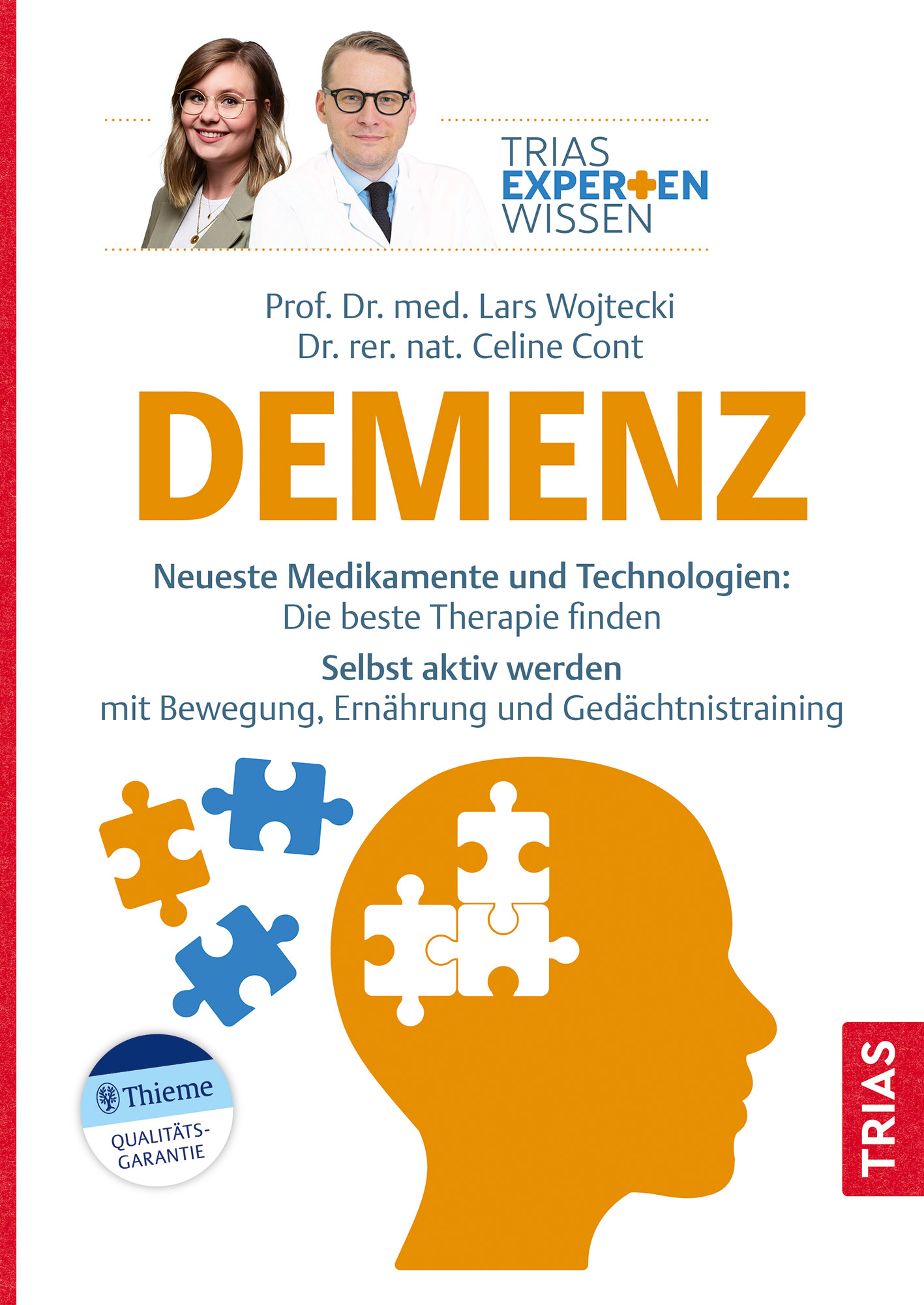 Buchcover: Demenz – Wojtecki/Cont (TRIAS)