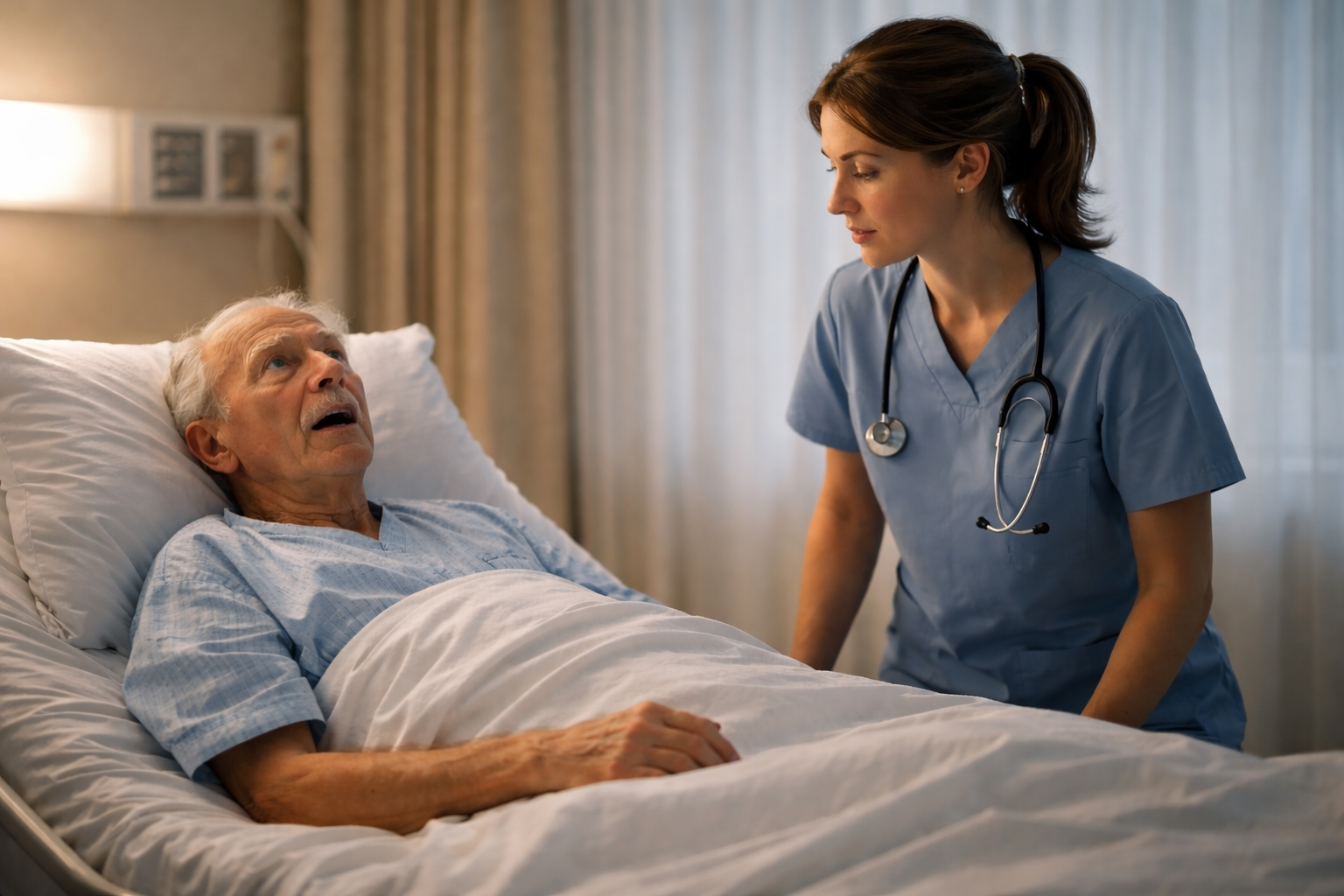 Schreien und Rufen bei Demenz: Beruhigen allein reicht nicht